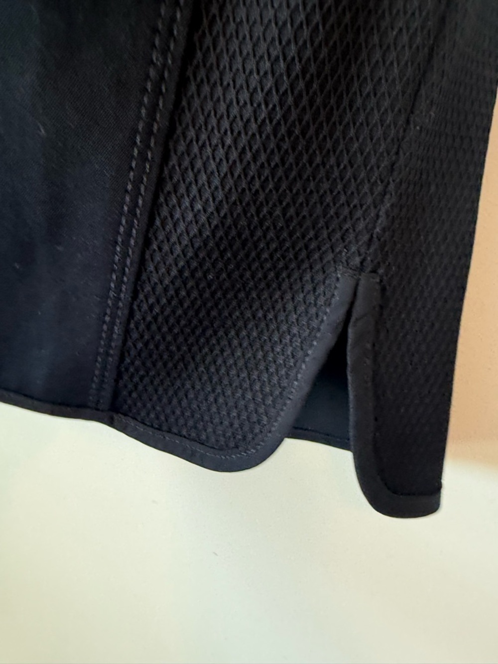 White House Black Market Black Ponte Pencil Skirt size 6 nwt - Picture 3 of 8